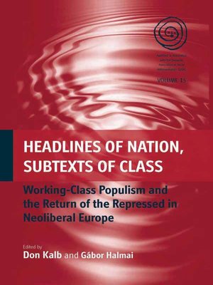 cover image of Headlines Of Nation, Subtexts Of Class